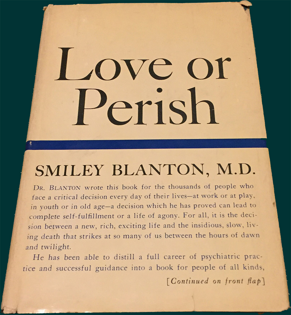 Lack of love makes people depressed, anxious and without zest for life.